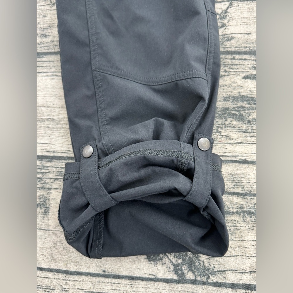 kühl Women's Splash Roll-up, Dark Gray Straight Leg Cargo Pants, Size 8 Regular - Picture 12 of 16